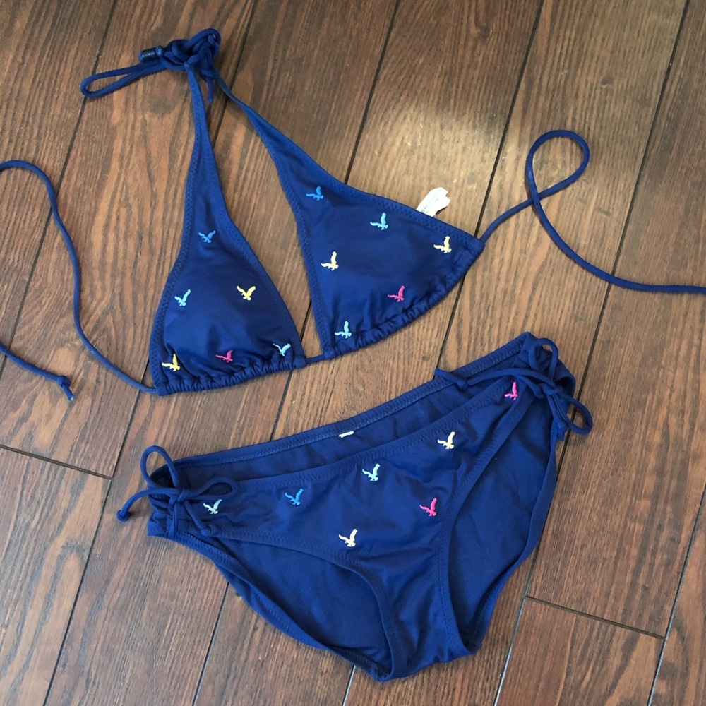 Like NEW blue bikini